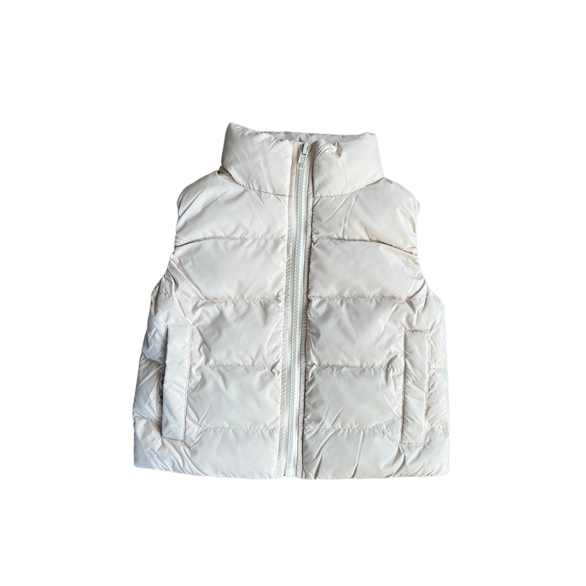 Puffer Vest || Almond – EVIE + OAK