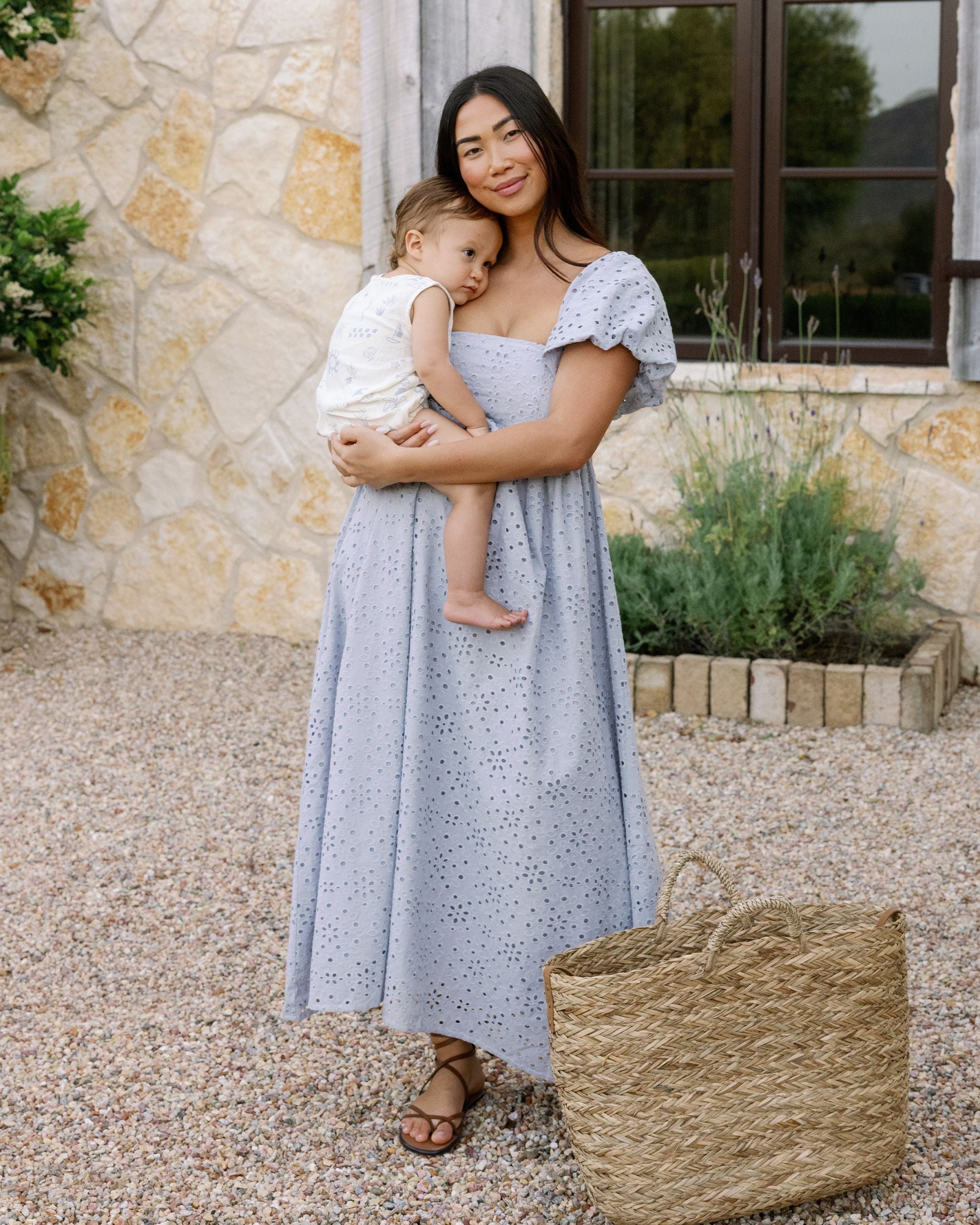 Oceane Dress || Light Blue – EVIE + OAK