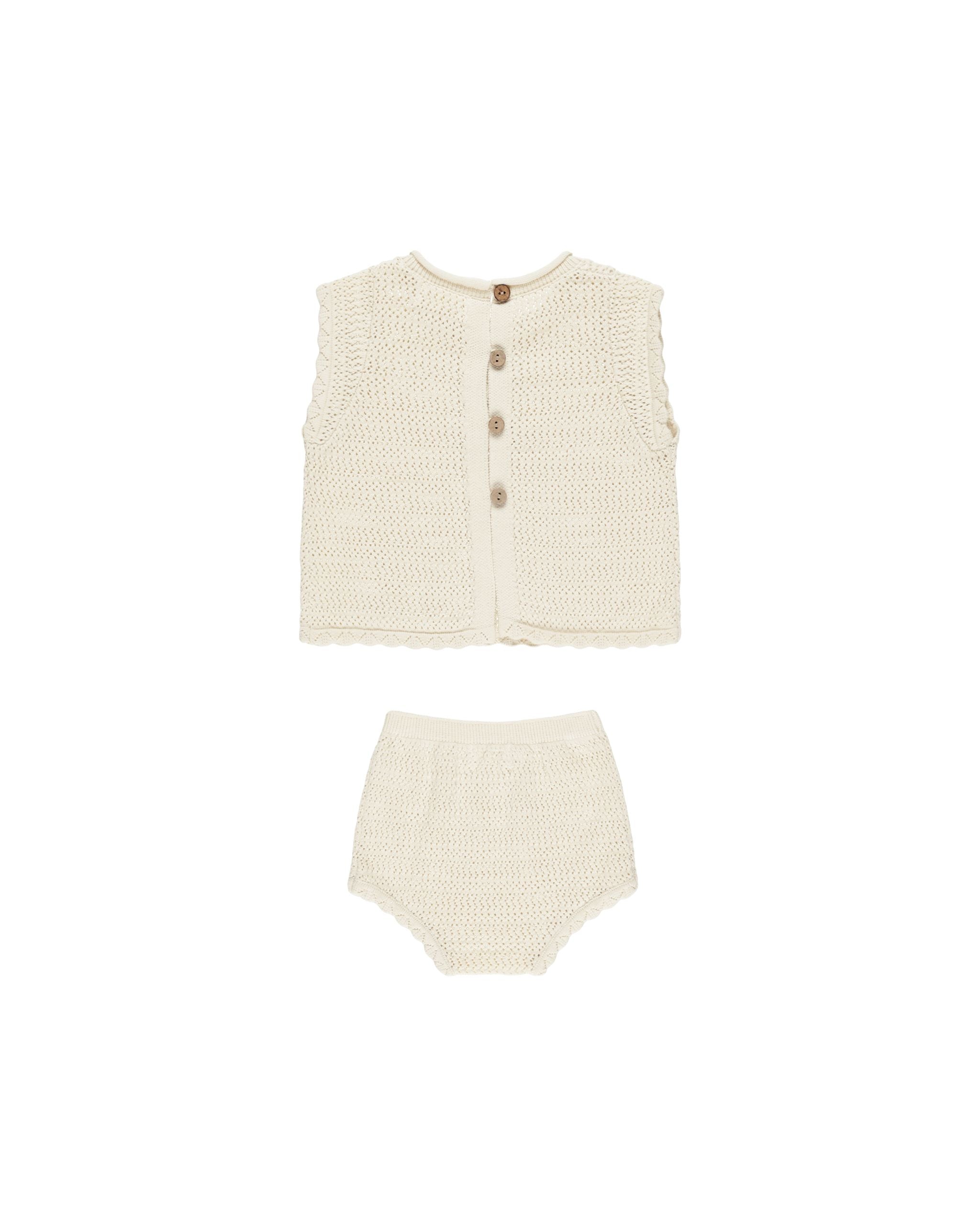 Evie Vest/Shorts Set Evie Vest/Shorts Set