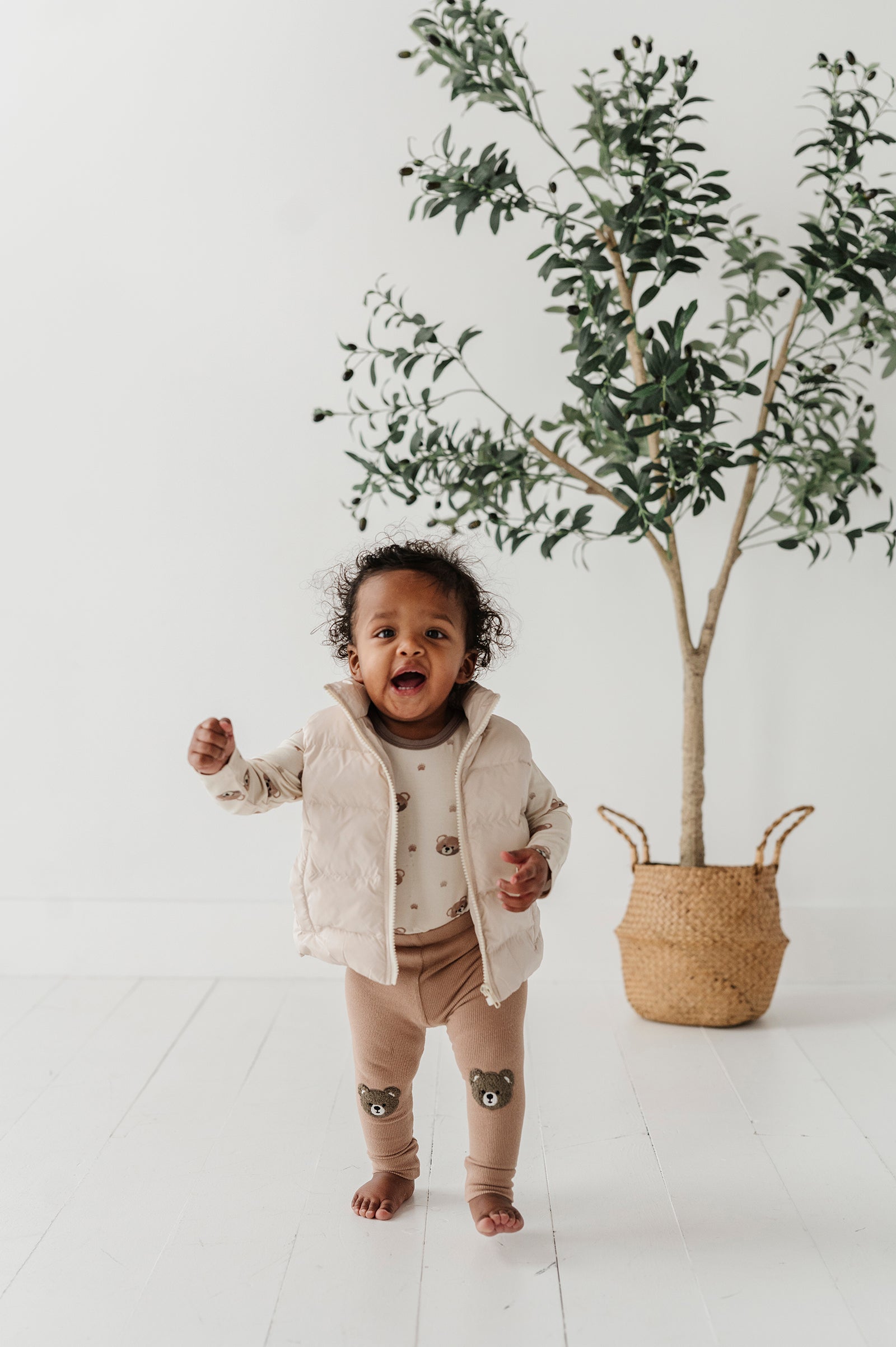 Puffer Vest || Almond – EVIE + OAK